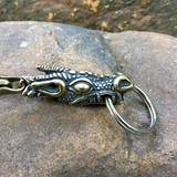 Bronze Jormungandr Key Fob