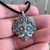 Viking Head Pendant - Bronze or Silver