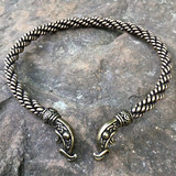 Raven Torc (Heavy) - Bronze or Silver