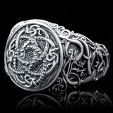 Snake Pit and Serpent Ring - Silver or Gold