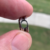 Horns of Odin Bead - Bronze or Sterling Silver