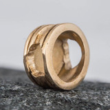 Horns of Odin Bead - Bronze or Sterling Silver