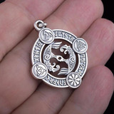 Odin's Ravens Amulet - Sterling Silver or Gold