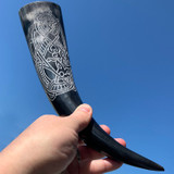 Runestone Serpent Drinking Horn