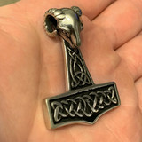 Tanngrisnir Mjolnir - White Brass