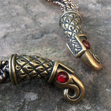 Bronze Raven Torc - Extra Heavy Braid