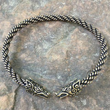 Wolf Torc (Heavy) - Bronze or Silver