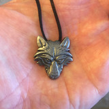 Wolf Pendant - Pewter