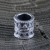 Viking Beard Bead - Sterling Silver