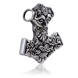 Odin Mjolnir - Sterling Silver