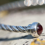 Celtic Torc Bangle - Sterling Silver