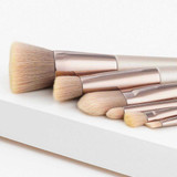 Champagne Makeup Brush Set