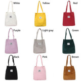 Styla - Corduroy Tote Bag