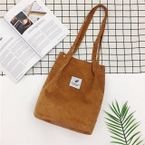 Styla - Corduroy Tote Bag