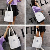Styla - Corduroy Tote Bag