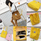 Styla - Corduroy Tote Bag
