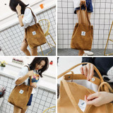 Styla - Corduroy Tote Bag