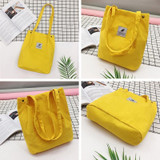 Styla - Corduroy Tote Bag
