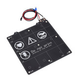 Magnetic Heatbed Steel Sheet 202x186x2mm 24V For Prusa MINI 3D Printer Hotbed heated bed 3D Printer Parts