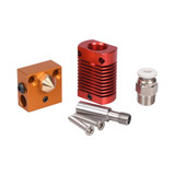 CR10 Hotend Extruder Kit MK8 Extruder 3D Printer Parts for Ender-3 CR10 Printer 1.75mm 0.4mm Nozzle j-head Heater Block parts