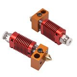 CR10 Hotend Extruder Kit MK8 Extruder 3D Printer Parts for Ender-3 CR10 Printer 1.75mm 0.4mm Nozzle j-head Heater Block parts
