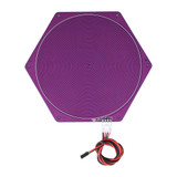 Kossel Delta Rostock Hotbed Heatbed Heater PCB 12V 120w 170mm 200mm Purple Reprap Seemecnc Onyx MK2A MK2B 3D Printer Round