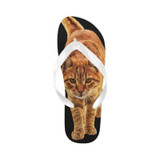 Red Cat Flip Flops Cat Lover Gifts