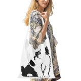 Canvas Tote Bag Cute Cat Tote Bag Gifts For Cat Lover
