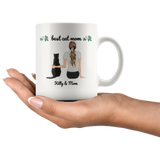 Personalized Cat Lover Mug Cat Name Mom Name Gifts For Cat Lovers