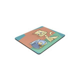 Cat Mousepad Funny Cat & Fish Computer Accessories Gifts For Cat Lovers