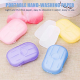 PaperWash - Portable Disinfecting Paper Soap Strips