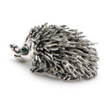 Silver Hedgehog Brooch
