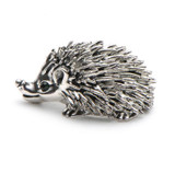 Silver Hedgehog Brooch