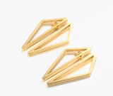 Triangle Double Sided Earrings