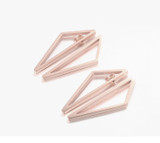 Triangle Double Sided Earrings