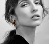 Triangle Double Sided Earrings