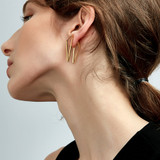 Triangle Double Sided Earrings