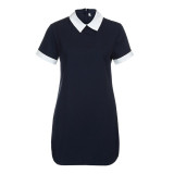 Summer Dress Women 2018 Casual Short Sleeve Turn-Down Collar Office Dresses Bodycon Vintage Elegant Summer Mini Dress Vestidos Summer Dress Women 2018 Casual Short Sleeve Turn-Down Collar Office Dresses Bodycon Vintage Elegant Summer Mini Dress Vestidos