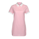 Summer Dress Women 2018 Casual Short Sleeve Turn-Down Collar Office Dresses Bodycon Vintage Elegant Summer Mini Dress Vestidos Summer Dress Women 2018 Casual Short Sleeve Turn-Down Collar Office Dresses Bodycon Vintage Elegant Summer Mini Dress Vestidos