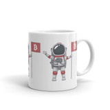 Bitcoin Moon Man Mug
