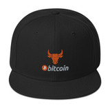 Bitcoin Bull Snapback Hat