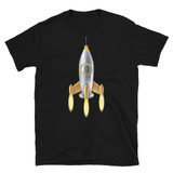 Bitcoin Rocket Short-Sleeve T-Shirt