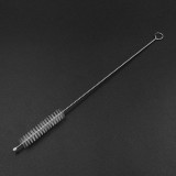 Stainless Steel Telescopic Drinking Portable straw For Travel Reusable Collapsible Metal Straw With Brush