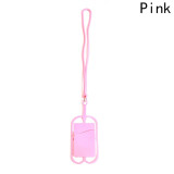 Mobile phone silicone lanyard necklace card clip sets DIY