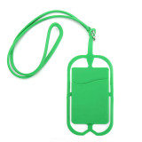 Mobile phone silicone lanyard necklace card clip sets DIY