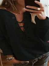 Women's Stylish Long Sleeved Sweatshirt