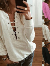 Women's Stylish Long Sleeved Sweatshirt