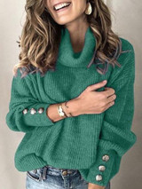 Women's Mock Turtleneck Sweater