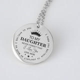 To my Daughter - Love, Mom