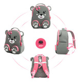 Premium Waterproof Kids 3D Animal Backpack